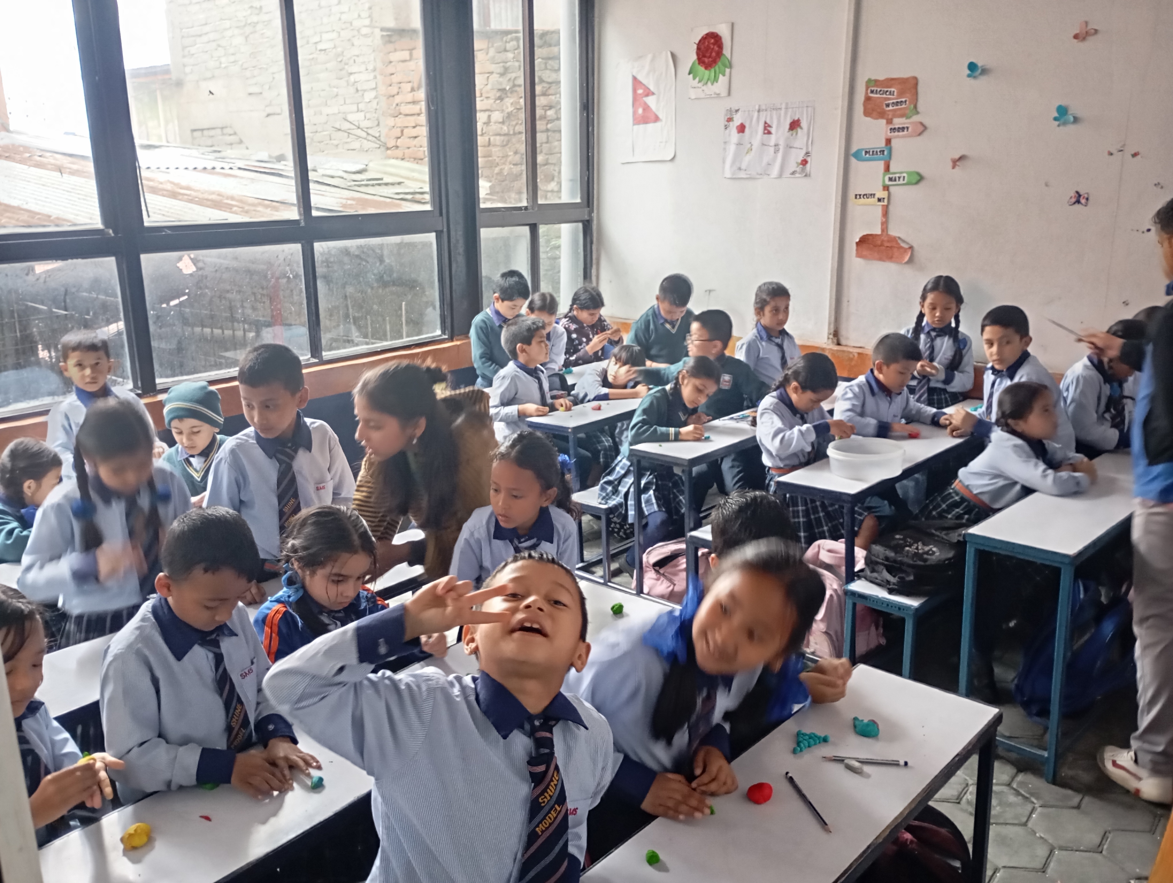 Shine model school